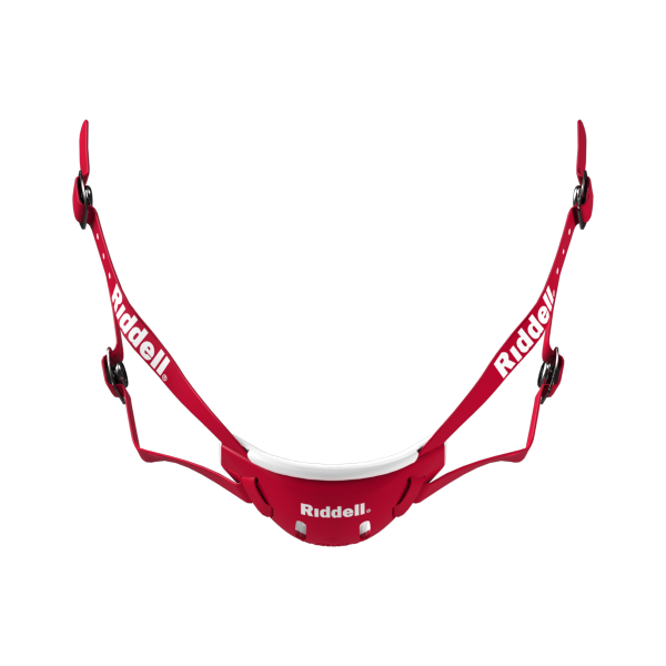 Riddell Hard Cup Kinnriemen Rot