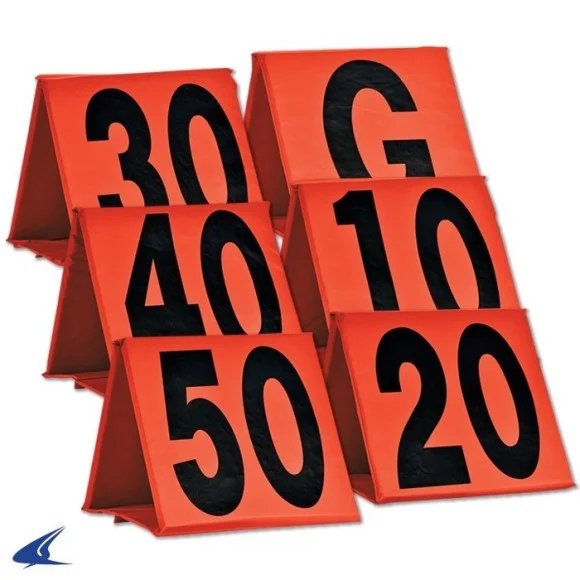 Sideline Yardage Markers