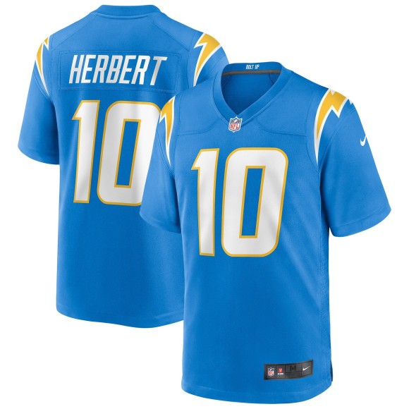 Justin Herbert Los Angeles Chargers Nike Blue Jersey