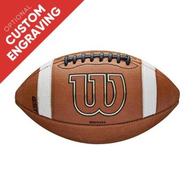 Customized Personalized Wilson GST Composite Football Official 