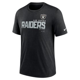 Maglietta Nike Triblend Las Vegas Raiders Nero