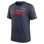 T-shirt Nike Triblend New England Patriots - marine