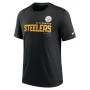 Pittsburgh Steelers Triblend Nike T-shirt Svart