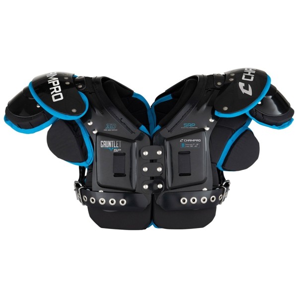 Champro Gauntlet Geschicklichkeit Position Schulterpolster Front