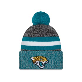 Jacksonville Jaguars New Era NFL 2023 On Field Sport Knit Front