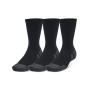 Under Armour Performance Tech Crew Socks 3pk Nero