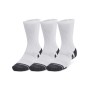 Unter Armour Leistung Tech Crew Socken 3pk weiß