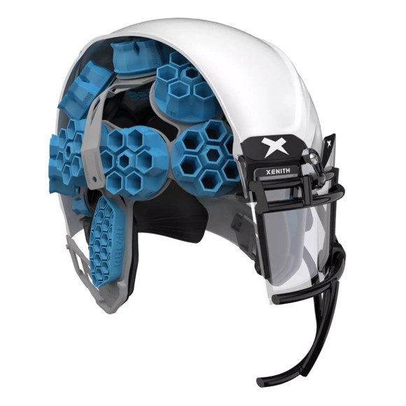 Xenith Shadow XR Football Helmet Half Cutaway