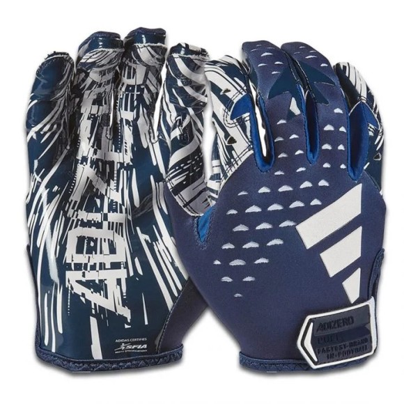 Adidas Adizero 13 Receiver Gloves Navy