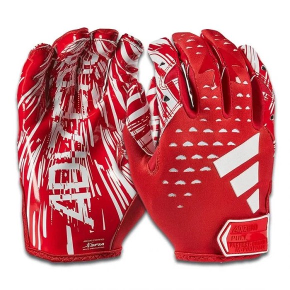 Adidas Adizero 13 Receiver Handschuhe Rot