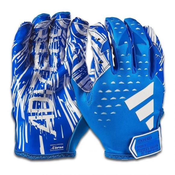 Adidas Adizero 13 Receiver Gloves Royal Blue