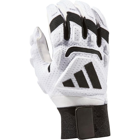 Adidas Adizero Chaos Lineman Gloves White Black