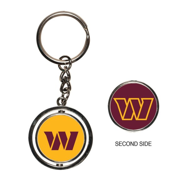 Washington Commanders Spinning Key Ring