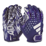 Adidas Adizero 13 Receiver Gloves Purple