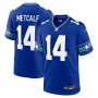 Seattle Seahawks Nike Alternate Game Jersey - DK Metcalf front and back