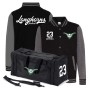 Leicester Longhorns - Varsity Jacket & Holdall Bundle