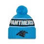 Carolina Panthers New Era 2024 Sideline Sport Knit Front