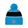 Carolina Panthers New Era 2024 Sideline Sport Knit Back