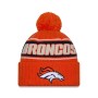 Denver Broncos New Era 2024 Sideline Sport Knit Front