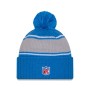 Detroit Lions New Era 2024 Sideline Sport Knit Back