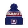 New York Giants New Era 2024 Sideline Sport Knit Front