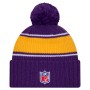 Minnesota Vikings New Era 2024 Sideline Sport Knit Back