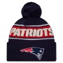 New England Patriots New Era 2024 Sideline Sport Knit Front