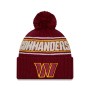 Washington Commanders New Era 2024 Sideline Sport Knit Front