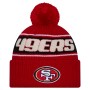 San Francisco 49ers New Era 2024 Sideline Sport Knit Front