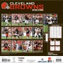 Cleveland Browns 2025 12"x12" Wall Calendar Back