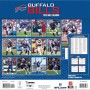 Buffalo Bills 2025 12"x12" Wall Calendar Back