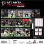 Atlanta Falcons 2025 12"x12" Wall Calendar Back