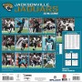 Jacksonville Jaguars 2025 12"x12" Wall Calendar Back