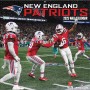 New England Patriots 2025 12"x12" Wall Calendar Front