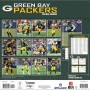 Green Bay Packers 2025 12"x12" Wall Calendar Back