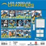 Los Angeles Chargers 2025 12"x12" Wall Calendar