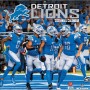 Detroit Lions 2025 12"x12" Wall Calendar Front