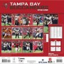 Tampa Bay Buccaneers 2025 12"x12" Wall Calendar Back