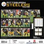 Pittsburgh Steelers 2025 12"x12" Wall Calendar Back