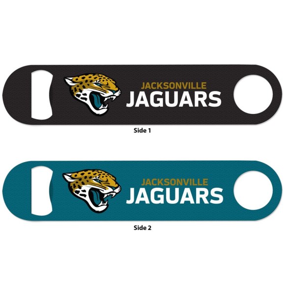 Jacksonville Jaguars Metal Bottle Opener Both Sides