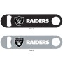 Las Vegas Raiders Metal Bottle Opener Front and Back