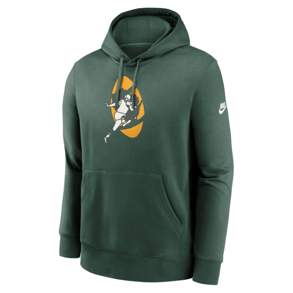 Green Bay Packers Nike Club Hoodie Front