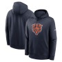 Chicago Bears Nike Club Hoodie Front and Back