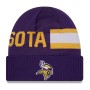 Minnesota Vikings New Era 2024 Beanie Front