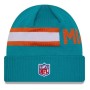 Miami Dolphins New Era 2024 Beanie Back