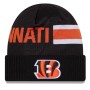 Cincinnati Bengals New Era 2024 Beanie Front