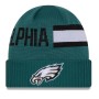 Philadelphia Eagles New Era 2024 Beanie Front