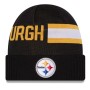 Pittsburgh Steelers New Era 2024 Beanie Front