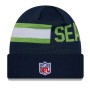 Seattle Seahawks New Era 2024 Beanie Back