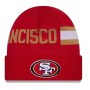 San Francisco 49ers New Era 2024 Beanie Front